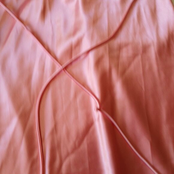 Lot Of 2 Silky Nightgown Intimate Sleepwear Lingerie-Pink & Turquoise Blue - Picture 4 of 16